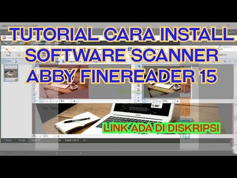 Tutorial Cara Install Software Scanner Abby FineReader 15