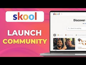 How to Launch a Skool Community (Beginner Guide)