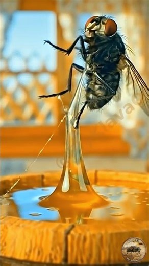 WAIT… This Fly is STEALING Honey 🍯😂 ASMR
