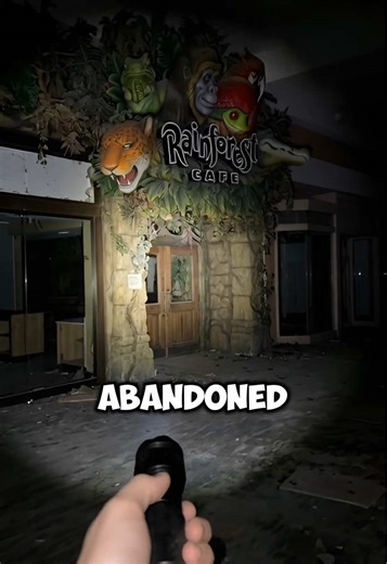 This Rainforest Café wasn’t just closed. Some things were left behind, untouched and silent. #nostalgiatok #darknostalgia #foundfootage #liminalspace #fyp