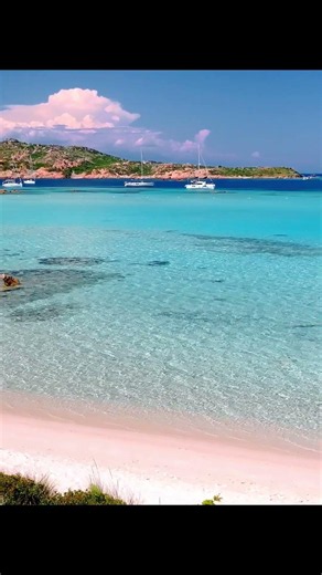 📌 Cavaliere Beach 🩵 Budelli Island 😍 Sardinia World