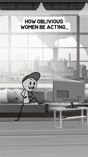 Oops_too ns on Instagram: "How oblivious women be acting #2danimation #funnyanimation #women #anime #adopeanimate"