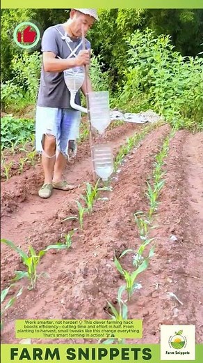 Smart Farming Hack That Saves Hours! 🌾⚙️