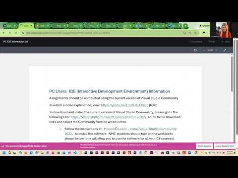 CIT110 Lesson 1 Overview Spring 2026