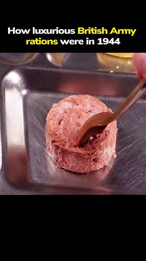 How luxurious British Army rations were in 1944#foryou#rations#military #usatiktok#fyp #sumptuous