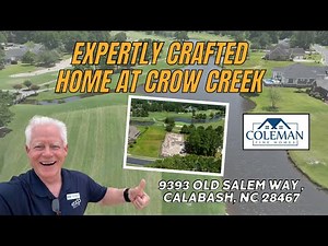 Real Estate Listing: Expertly Crafted Home at 9393 Old Salem, Crow Creek, Calabash, NC