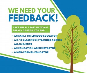 Participate and enter for a chance to win one of thirty $100 Visa gift cards! surveymonkey.com/r/pltsou2023 | Project Learning Tree