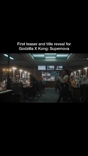538K views · 6.5K reactions | NEE teaser & title reveal for the next MonsterVerse movie, Godzilla X Kong: Supernova! | ComicBook.com | Facebook