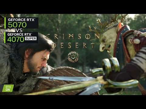 REAL Difference? RTX 5070 vs 4070 SUPER | Crimson Desert STRESS TEST | 4K/1440p/1080p | 9850X3D