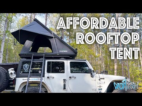Exploring a new Rooftop Tent by Wildfinder - Tent Install & Review