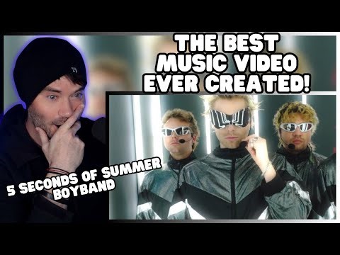Is this the Best Music Video Ever Made? - 5 Seconds of Summer - Boyband - METAL VOCALIST REACTS