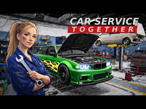 Car Service Together Simulator | Demo | No Commentary