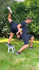 2.1M views · 35K reactions | Couples Backwards Flip Goals 藍 #stitch #challenge #fail | LadBaby | Facebook