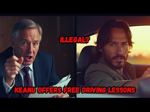 Keanu Offers Free Driving Lessons to Teens — HOA Tries to Shut Him Down!