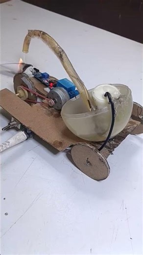 Automatic Fire Extinguisher. #experiment #project #shorts