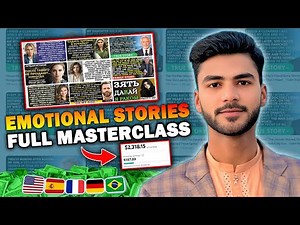 How to Create Viral Emotional Stories for YouTube Automation | AI Storytelling Masterclass