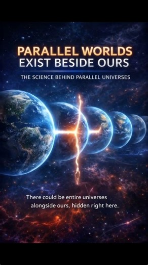 The Science of Parallel Worlds 🌌. #shorts #universe #space