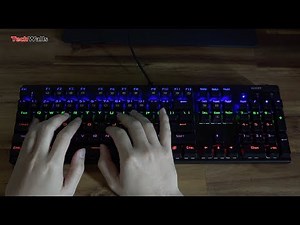AUKEY KM-G6 LED-Backlit 104-Key Mechanical Keyboard