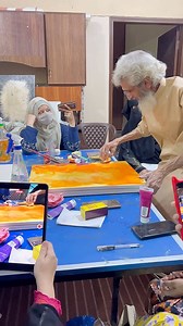 686K views · 10K reactions | Arabic Calligraphy & Painting With Sponge On Canvas 六‍❤️ #art #painting #calligraphy #instagram #reels | Muhammad Amjad Alvi Calligrapher | Facebook