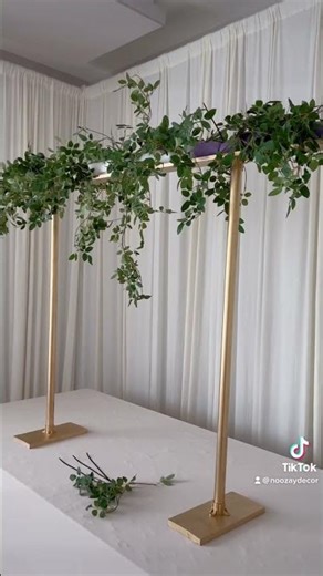 PVC pipe Floral Centerpiece