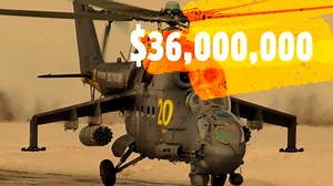 Mil Mi-24 Hind / an upgraded version of one of the most famous attack helicopters