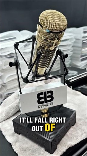 Check this out the Rush Limbaugh golden microphone replica is fully complete. 🎙️🧱🔥