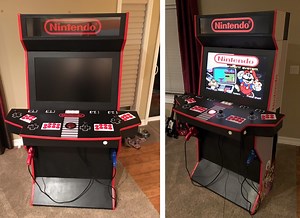 This guy re-made a classic Nintendo home arcade video game console