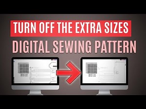 Make Projector Sewing Patterns Easier With This Simple Trick