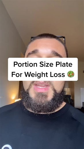 Healthy Portion Size Plate for Weight Loss