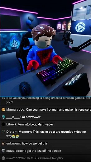 Lego Spider-Man broke the lightsaber