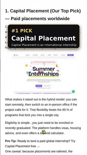 Best International Internship Programs for Students in 2026