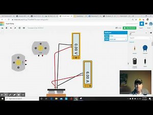 Measuring Amps and Volts in TinkerCad