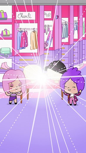 Freaky Friday: Squeaky & Roy Edition 😜🤯 #cartoon #animation #cartoons #squeakyandroy #freakyfriday #freakyfriday2 #wigs #wiggingout