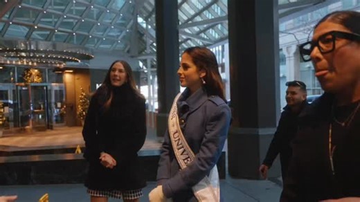 From her first morning in NYC, her reign begins — grounded in purpose, lifted by hope. | Miss Universe