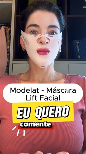 Use essa Máscara para reduzir papas, contorno facial e rejuvenescer o rosto! Máscara Modelat Lift Facial ela é perfeita pra você usar no seu dia a dia e ter resultados incríveis! ⏰ Quanto mais frequência usar, mais rápido os resultados, e por apenas 2 ou 4 horas por dia você já consegue observar: ➡️ Redução da papada ➡️ Melhora do contorno facial ➡️ Bigode chinês menos marcado ➡️ Melhora da qualidade da pele, dando um efeito lifting facial Comente EU QUERO que iremos enviar as informações no seu