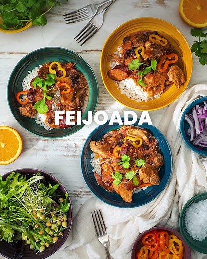 Feijoada - Brazilian Black Bean & Meat Stew