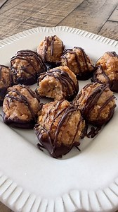 Double tap if you love Samoa Girl Scout cookies🩷🩷🩷 We made our own candy with the same great flavor and texture, with no GSC needed! And these freeze well too. So go ahead and make a quick batch now. I’ll wait. Get the recipe! https://www.shugarysweets.com/samoa-truffles/ #linkinprofile #samoacookies #homemadecandy | Shugary Sweets