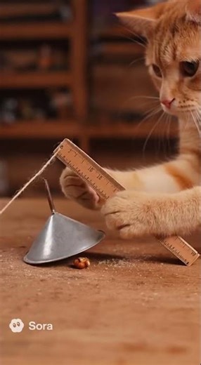 Workbench Wobble: Funnel Tactics#cat #catandmouse