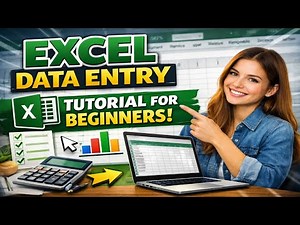 Excel Data Entry for Beginners How to Enter, Edit & Format Data in Excel Step by Step