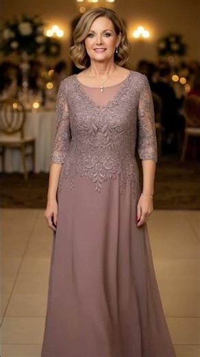 Stunning Beaded Lace Dresses for Mother of the Bride