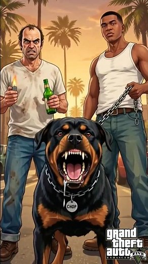 GTA V: Trevor, Franklin, and Chop Take Over Los Santos!