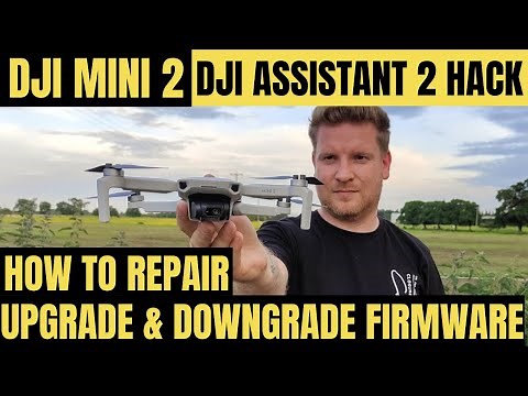 DJI MINI 2 - HOW TO ROLL BACK & UPGRADE FIRMWARE | DJI ASSISTANT HACK TUTORIAL