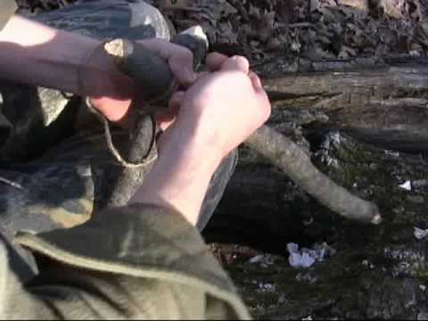 How To Lash Two Sticks Together - Part 2