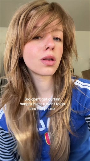 I’m never getting bangs again I forgot how annoying they are #bangs #bahhhhh