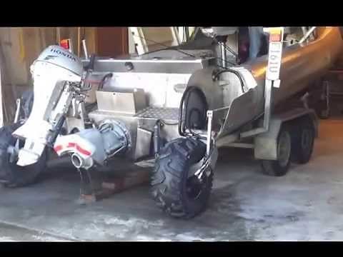 Sea Beast - Amphibious Aluminium Pontoon Jet Boat FOR SALE