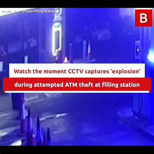 8.2K views · 17 reactions | The filling station was targeted in an attempted robbery on Monday morning and have released CCTV footage of the moment their ATM machine was attacked. | Belfast Live | Facebook