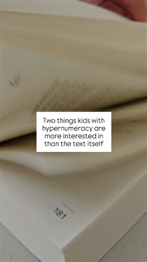 Reading books with hypernumeric kids be like...  "Oh wow, there are...