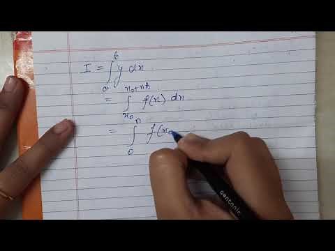 Newtons - Cotes quadrature formula ( Lecture 1b)