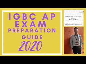 IGBC AP EXAM GUIDE [2020] ,PREPARATION STRATEGY OF IGBC AP [STEP BY STEP] , IGBC STUDY MATERIAL 2020