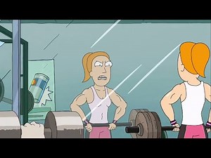 Female Muscle clip 499 - Rick and Morty